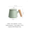 Mugs Tea And Water Separation Ceramic Mug For Making Men Women Home Office With Lid Filter Cup