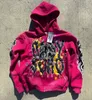 Hoodies voor dames sweatshirts mode trendy kleurenbrief bedrukt oversized hoodie heren y2k lente en herfst retro losse pullover sweatshirt dames 240413