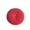 Pillow Nordic Solid Color Round Sofa Seat Velvet Back Bed Comfortable Home Tatami Balcony S