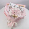 Dekorativa blommor 18st Creative Scented Artificial Soap Rose Bouquet Gift Valentine's Day Birthday Bridal Wedding Decoration