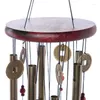 Decorative Figurines Practical Useful Wind Chime Large Tubes Bells Home Ornament Outdoor/indoor Supply Yard Accessory Church Decoration