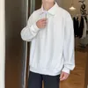メンズフーディーズスウェットシャツメンズ韓国スタイルシックな純粋なハンサムハンサムハイストリートチャーミングな若々しいユニークな男子生徒