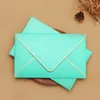 Wrap Prezent 30PCS/ 50pcs/ Bronzing Envelope Creative Retro European Business Letter Paper Wedding Zaproszenie