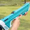 Sable Player Water Fun Gun Toys Full Electric Continu Firing Summer Kids Toy Haut-pression Absorption entièrement automatique 230807 Q240413