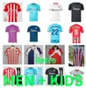 95 97 98 Maglie da calcio club Bilbao retrò 23 24 Athletic Williams Muniain Berenguer Sancet I.Lekue I.Martinz Raul Garcia 2023 2024 uomini kit per bambini set da calcio camicie da calcio