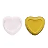 Baking Moulds 50 Set Cupcake Cup Heat Resistant Aluminum Foil Heart Shaped Mini Cake Pan Accessories