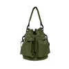 DrawString Simple Casual Shoulder Bag Advanced Sense Personlig Nylon Crossbody Lightweight Women's Portable Bucket