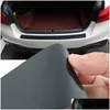 Car Stickers 90Cm Trunk Protection Strip Gum Bumper Anti-Collision Anti-Scratch Tailgate Trim Door Sill Protector Drop Delivery Automo Dhh1A