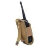 Accessoires Radio Communicator Pouch Tactical Military Equipment Molle System Accessoires Walkietalkie Pouch Outdoor Survival Equipment