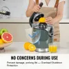 Sapers Vevor Electric Citrus Juicer sinaasappelsap squeezer met twee maat juicing kegels 150W roestvrijstalen sinaasappelsapmaker