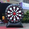 Фабрика розетки 4 м Высота рекламная надувная спортивная игра инфляция Dart Board Стрельба для детей для взрослых с Air Blower Toys Sports