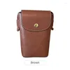 Bag Damen Retro künstliches Leder kleiner Söge Crossbody Designer Handy Mini Schulterbrieftasche