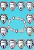 925 Silver Fit P Charm 925 Pulsera de piedra de nacimiento Charms Juego de colgantes DIY Fine Beads Jewelry7989075