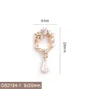 Décorations 10pcs / lot Bow Moon Eros Cupid Alloy Nail Art Zircon Pearl Metal Manucure Nails Accesorios Supplies DIY Nail Decorations Charmes