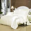 Sängkläder sätter 7 en Oferta! Juego de Cama Seda Satinada Pura Para el Hogar Textil Tamao King Ropa Funda EDREDN FUNDAS