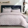 Sängkläder sätter 3D Geometrical Printed Set Bedclothes Comporter Däcke Cover Pudowcase Single Double King Size