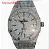 تمثال نصفي Watch VVS Moissanite Diamond Iced Out Best Clone Automatic Movement Wristwatch Edx2