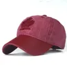 Fashion Women Baseball Cap Pure Color Canada Borduurbrief Letter Snapback Hat voor mannen Cap Baseball Unisex Caps Casquette Gorras8858217