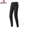 Abbigliamento motociclistico Scoyco Women Pants Black Biker Jeans per tutta la stagione Elastica CE certificata Street Moto Leggings S-XXL P075W