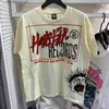 Camisetas masculinas Hellstar Tir Shirt Designer T camisetas gráficas roupas de roupa de roupas de roupas hipster lava a graffiti grafite foil foil impressão vintage preto c240413