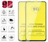Pełna pokrywa 9D Ochronne szklane szklane ochronę iPhone 12 11 Pro Max 8 7 Samsung S21 Plus S20 Fe A01 Core A11 A21 A314369921