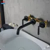 Rubinetti del lavandino bagno mixer rubinetto in ottone bavasola lavatro opaco e freddo monte da parete per la parete dell'acqua fredda con maniglia moderna a leva