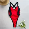 One Piece Swimsuit Women S Bikini New Patchwork