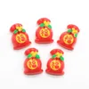 Decorative Flowers 50/100pcs Chinese Year Holiday Festival Charms China FU Red Wealth Bag Cabochon Fruits Flat Back Decoration Jewelry