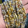 Loose Gemstones Fine Natural Crazy Agate Irregular Gravel Gemstone Beads For Jewelry Making DIY Bracelet Necklace 6-8mm 15''