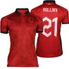 2023 2024 Albania National Team Uzuni Mens Soccer Jerseys Hysaj Lenjani Abrashi Ramadani Home Red Away White 3rd Black Football Shirts