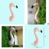 Décoration murale P Toy Toy Decorative Pink Flamingo Head For Bedroom 3D Animaux Toys Ins Style Lovley 230417 Drop Livrot Baby Kids Mat Dhe5p