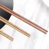 Pałeczka kuchenna Wenge Wenge Wood Noodles Pot Plack Smażone narzędzia Domowe Wydłużanie 3Pair/Lot