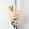 Kitchen Storage 1/2/3PCS Bathroom Nozzle Pipe Rack Light Blue The Color System Is Fresh And Elegant Multi-functional Practical With Drain