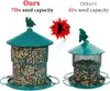 Other Bird Supplies Wild Feeders Outside Hanging For Birds Large Metal Max 7Lbs Seed Capacity Squirrel-Proof Mesh Tube