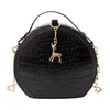 Sac simplement crossbody sacs Lady Chain Travel Small Sacs Alligator Pu Pu Color Color Spillis Messenger pour les femmes 2024