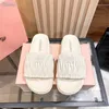 Damesmerk slippers slippers mm rimpelpatroon draad anti slip zool sandalen