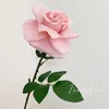 Fleurs décoratives rose artificielle décoration de maison brillante se sentir confortable boutiquet nuptiale décoration de salle de mariage table de mariage 2024