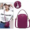 Sacs à bandouliers Fashion Fashion Crossbody Fody Hlipper Phone Mobile Sac Lady Femme Femme Multifiset Handbag-Hrist Purse Cell