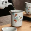 Tasses Saucers Ruyao Ceramic Justice Cup Vintage Même Tea Sea GRAND DISTRIBUTER DISTRATION ACCESSOIRES