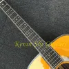 Kabels 41 "Abalone top akoestische gitaar Blond Spruce Top Acoustic Electric Guitar Classic D Type 42 Model Akoestische gitaar Gratis verzending