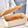 Garrafas de armazenamento Sturdy Durable Bread Bread Solder de frutas com longa vida útil anti-deformada selagem
