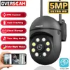 Kamery IP 5MP WIFI Nadzór czarny aparat IP Auto śledzenie kolor noktowi wizję mini zewnętrzny wodorek ptz IP Kamera bezpieczeństwa O-KAM App 240413