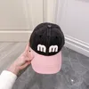 Chapéus de grife para homens Mulher MLU Baseball Cap