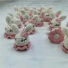5pcs Baby Pacificier Clip ACCESSOIRES DIY CROCHET Perle Rabbit Rillette Bénéfice de dentition Toy congélateur Teether Borns Douche Cadeau 240407