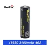 Autentyczny Bestfire BMR IMR 18650 BAZTANIE 2600 mAH 60A 2700 mAh 50A 3100 mAh 3500 mAh 40A Pojemność odpływu ładowne akumulatory litowe Black Box Pakowanie Oryginalne