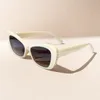 A138 Estrela da moda MESMO CATO OLHO COMENTE MULHERES Óculos de sol feminino Designer Luxury Pearl Outdoor UV Glasses protetor Gafas en Tendencia