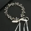 Hair Clips Girls Soft Chain Hairband Hape Hoop verstelbare Rhinestone Prom Hoofdbanden Fashion Wedding Accessories Trendy Jewelry