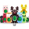 Cavi Sunte da chitarra Cartoon Colore Tuner per violino digitale sintonizzatori di chitarra automatica Black Owl Tuner Tuner Tuner Clip Fine Tuner Violin Guitar