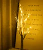 Decoração de Natal LED Árvore Luz de cobre Luzes de mesa de mesa Night Lights for Home Indoor Bedroom Festa de Casamento Bar 30pcs T1i30394997189