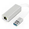 USB 3.0 Gigabit Ethernet Network Card RJ45 Adapter 10/100/1000 Mbps Ethernet Converter RTL8153 för bärbar dator PC WIN8 10